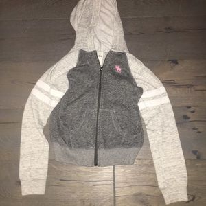 Abercrombie zip-up sweatshirt size 11/12 kids